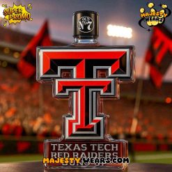 Texas Tech Red Raiders Guns Up Limited Edition Whiskey Bottle