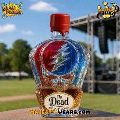 The Grateful Dead 60th Anniversary Music That Never Ends Whiskey Bottle