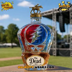 The Grateful Dead 60th Anniversary Music That Never Ends Whiskey Bottle