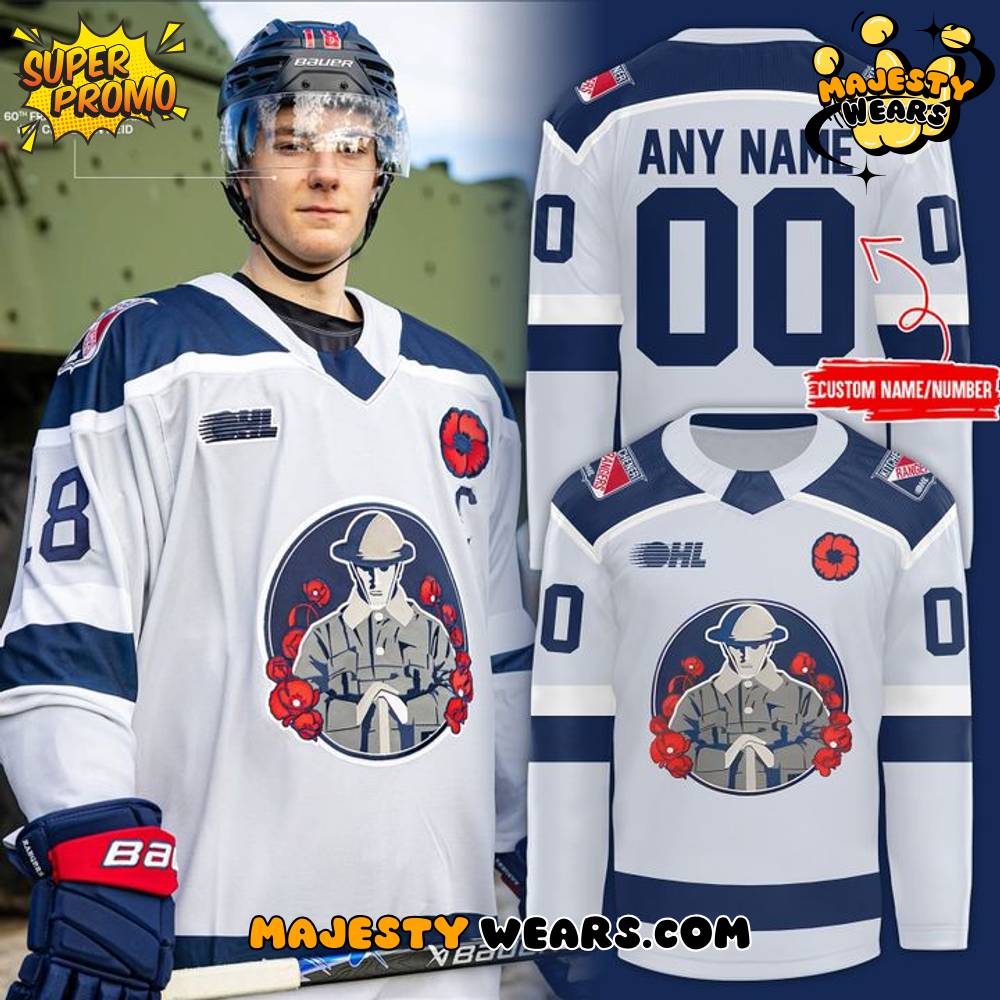 The Kitchener Rangers’ 20th Edition of Our Remembrance Day Custom Hockey Jersey The Kitchener Rangers’ 20th Edition of Our Remembrance Day Custom Hockey Jersey