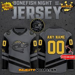 Toledo Walleye Bonefish Night Custom Hockey Jersey
