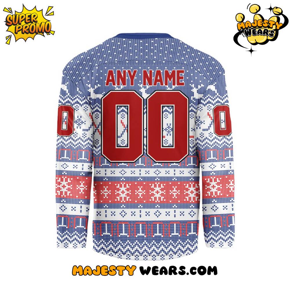 Trois-Rivières Lions Christmas Design Hockey Jersey Trois-Rivières Lions Christmas Design Hockey Jersey
