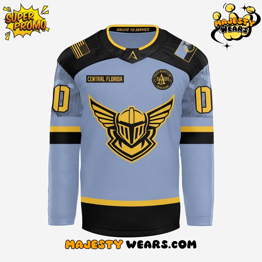 UCF Hockey x 2025 Veterans Appreciation Custom Hockey Jersey UCF Hockey x 2025 Veterans Appreciation Custom Hockey Jersey