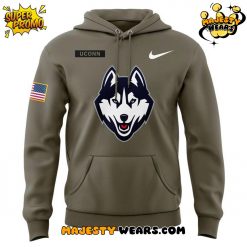 UConn Huskies 2025 Salute to Service Special Hoodie