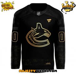 Vancouver Canucks Military Night Appreciation 2025 Custom Hockey Jersey