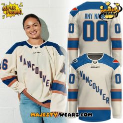 Vancouver Goldeneyes PWHL Special New Custom Hockey Jersey – Cream