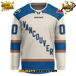 Vancouver Goldeneyes PWHL Special New Custom Hockey Jersey – Cream