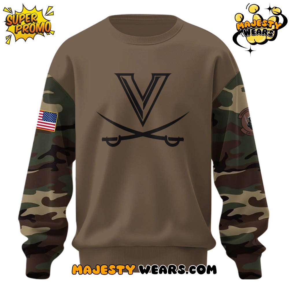 Virginia Cavaliers Salute to Service Camo Sweatshirt Virginia Cavaliers Salute to Service Camo Sweatshirt