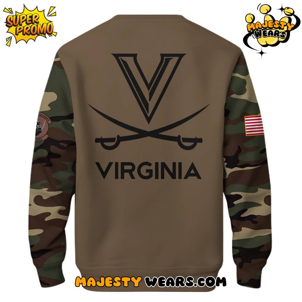 Virginia Cavaliers Salute to Service Camo Sweatshirt Virginia Cavaliers Salute to Service Camo Sweatshirt