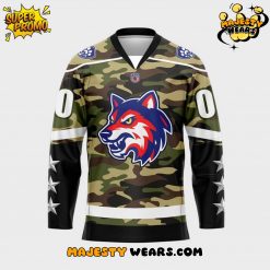Watertown Wolves ”Military Night” Custom Hockey Jersey