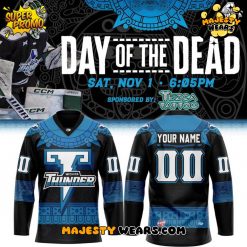 Wichita Thunder x 2025 Day of the Dead Custom Hockey Jersey