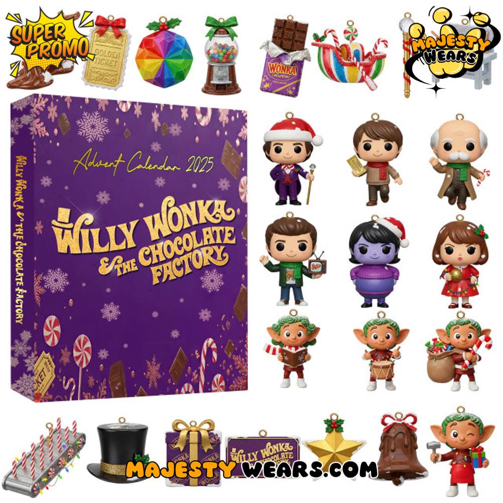 Willy Wonka - The Chocolate Factory Advent Calendar 2025 Willy Wonka - The Chocolate Factory Advent Calendar 2025