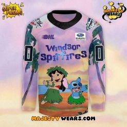 Windsor Spitfires x Lilo & Stitch Night 2025 Special Hockey Jersey