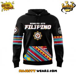 Winnipeg Jets 2025 Filipino Heritage Night Special Hoodie