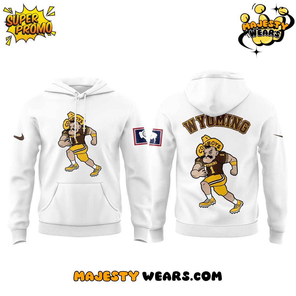 Wyoming Cowboys Focus Mode Special White Hoodie Wyoming Cowboys Focus Mode Special White Hoodie