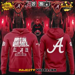 Alabama Crimson Tide 2025 Iron Bowl Champions Special Hoodie