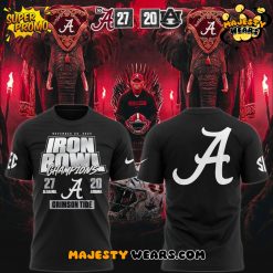 Alabama Crimson Tide 2025 Iron Bowl Champions Special Tee