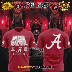 Alabama Crimson Tide 2025 Iron Bowl Champions Special Tee