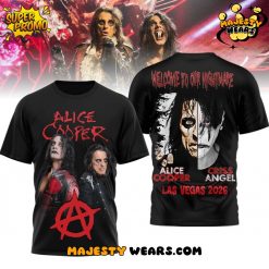 Alice Cooper Las Vegas 2026 Tour T-Shirt