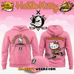 Anaheim Ducks x Helllo Kitty Special Hoodie Anaheim Ducks x Helllo Kitty Special Hoodie