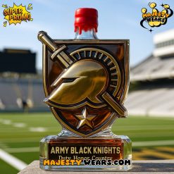 Army Black Knights Duty Honor Country Limited Edition Whiskey Bottle