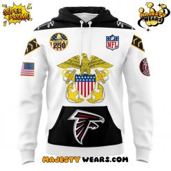 Atlanta Falcons – Navy 250th Birthday Celebration Night 2025 Hoodie