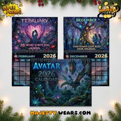 Avatar 2026 Wall Hanging Calendar