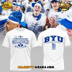 BYU Cougars Pop-Tarts Bowl Champions 2025 White Shirt