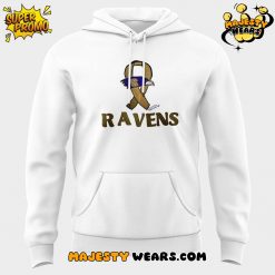 Baltimore Ravens “Sunny Strong” Special White Hoodie