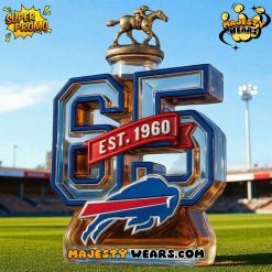 Buffalo Bills 65th Anniversary Whiskey Bottle