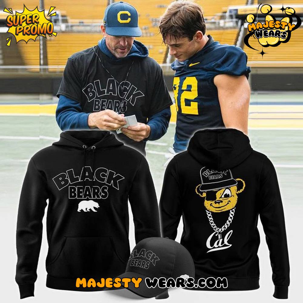 California Golden Bears Black Bear Special Hoodie California Golden Bears Black Bear Special Hoodie