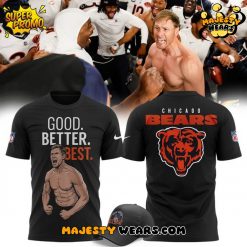 Chicago Bears “Ben Johnson Shirt Off” Good Better Best Bears T-Shirt