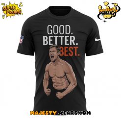 Chicago Bears “Ben Johnson Shirt Off” Good Better Best Bears T-Shirt