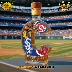 Chicago Sports Fans WINDY CITY GRIT Whiskey Bottle Collectible Decanter for True Windy City Pride 6 BsFKY.jpg