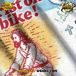 Christ On A Bike! Ugly Christmas Sweater