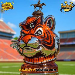 Clemson Tigers Go Tigers Whiskey Bottle