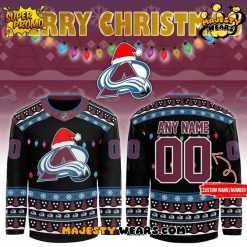 Colorado Avalanche 2025 Merry Christmas Hockey Jersey Colorado Avalanche 2025 Merry Christmas Hockey Jersey
