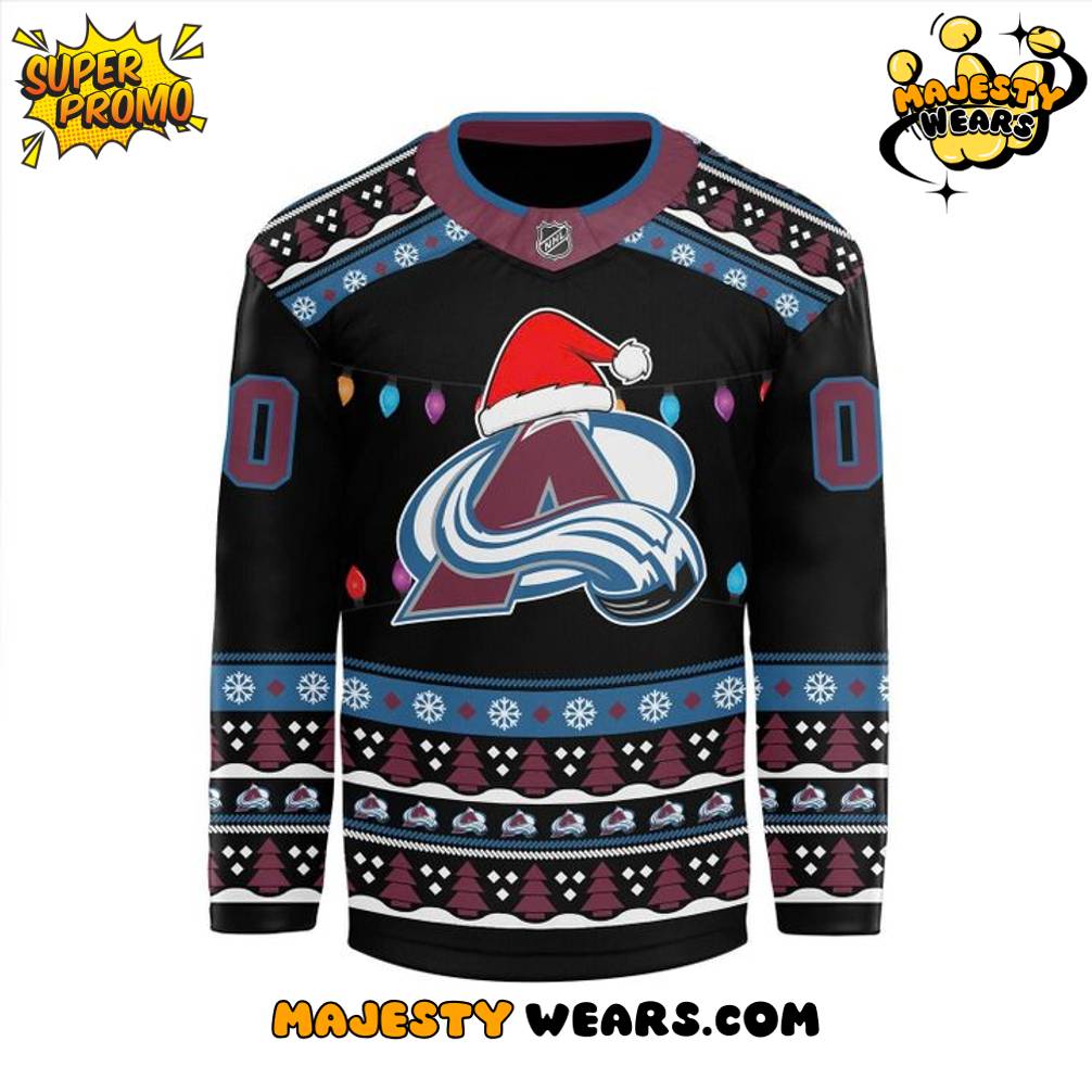 Colorado Avalanche 2025 Merry Christmas Hockey Jersey Colorado Avalanche 2025 Merry Christmas Hockey Jersey