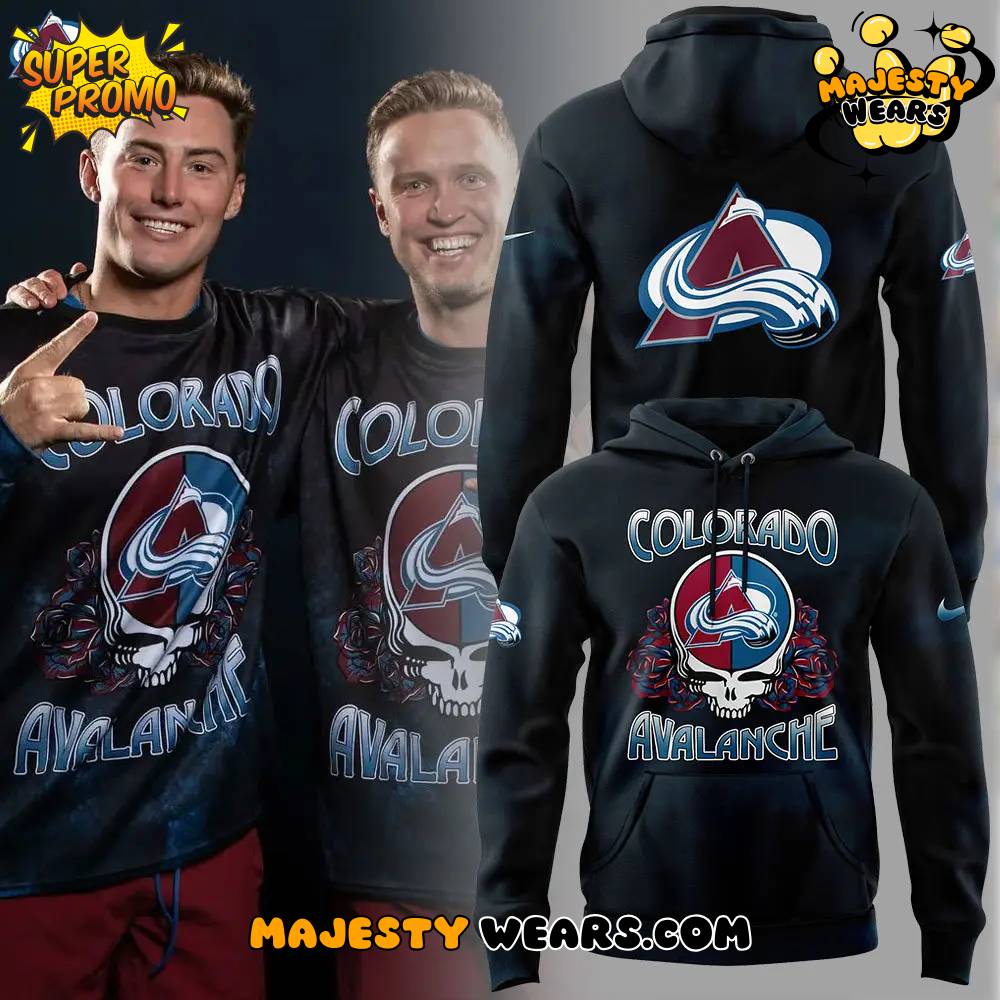 Colorado Avalanche x Grateful Dead Night Special Hoodie Colorado Avalanche x Grateful Dead Night Special Hoodie