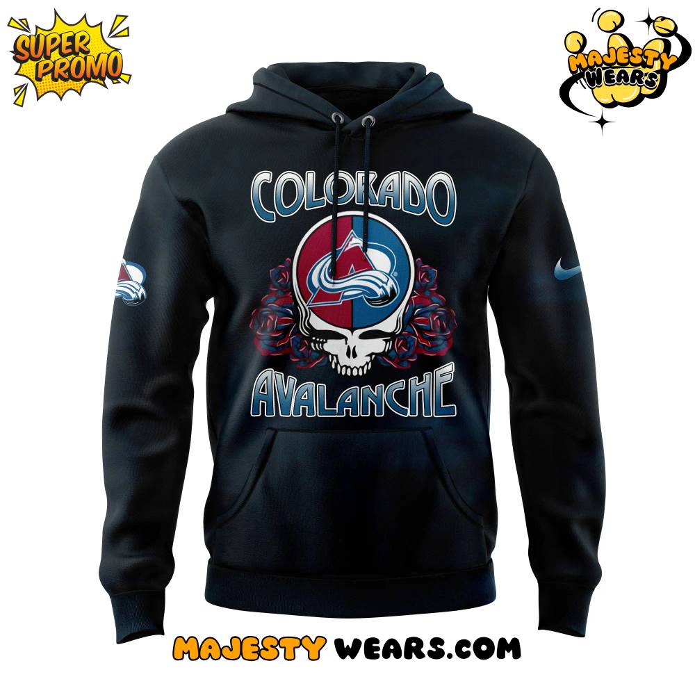 Colorado Avalanche x Grateful Dead Night Special Hoodie Colorado Avalanche x Grateful Dead Night Special Hoodie