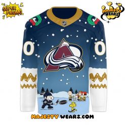 Colorado Avalanche x Peanuts Christmas Hockey Jersey