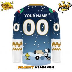 Colorado Avalanche x Peanuts Christmas Hockey Jersey
