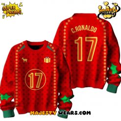 Cristiano Ronaldo Custom Ugly Christmas Sweater