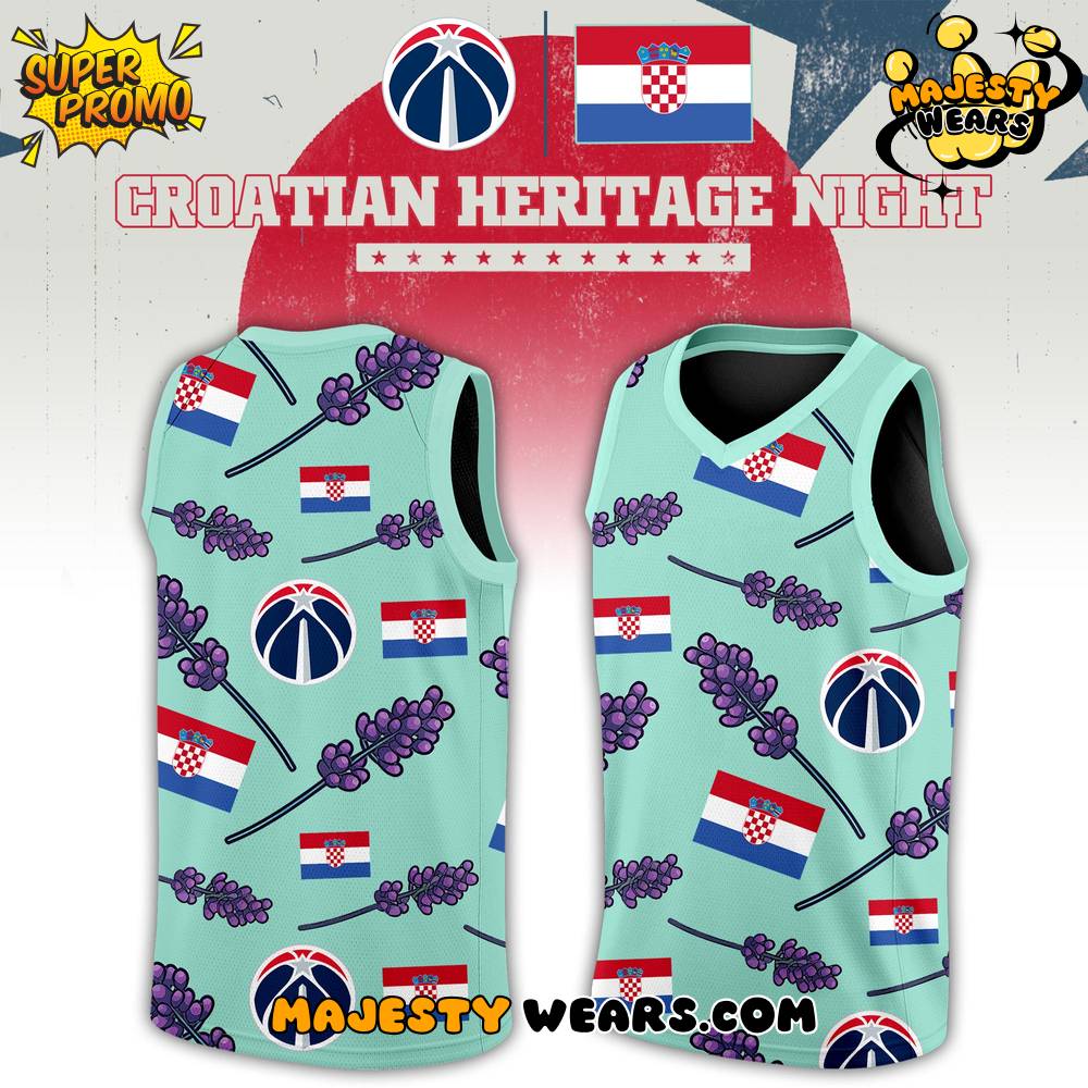 Croatian Heritage Night Special Basketball Jersey Croatian Heritage Night Special Basketball Jersey