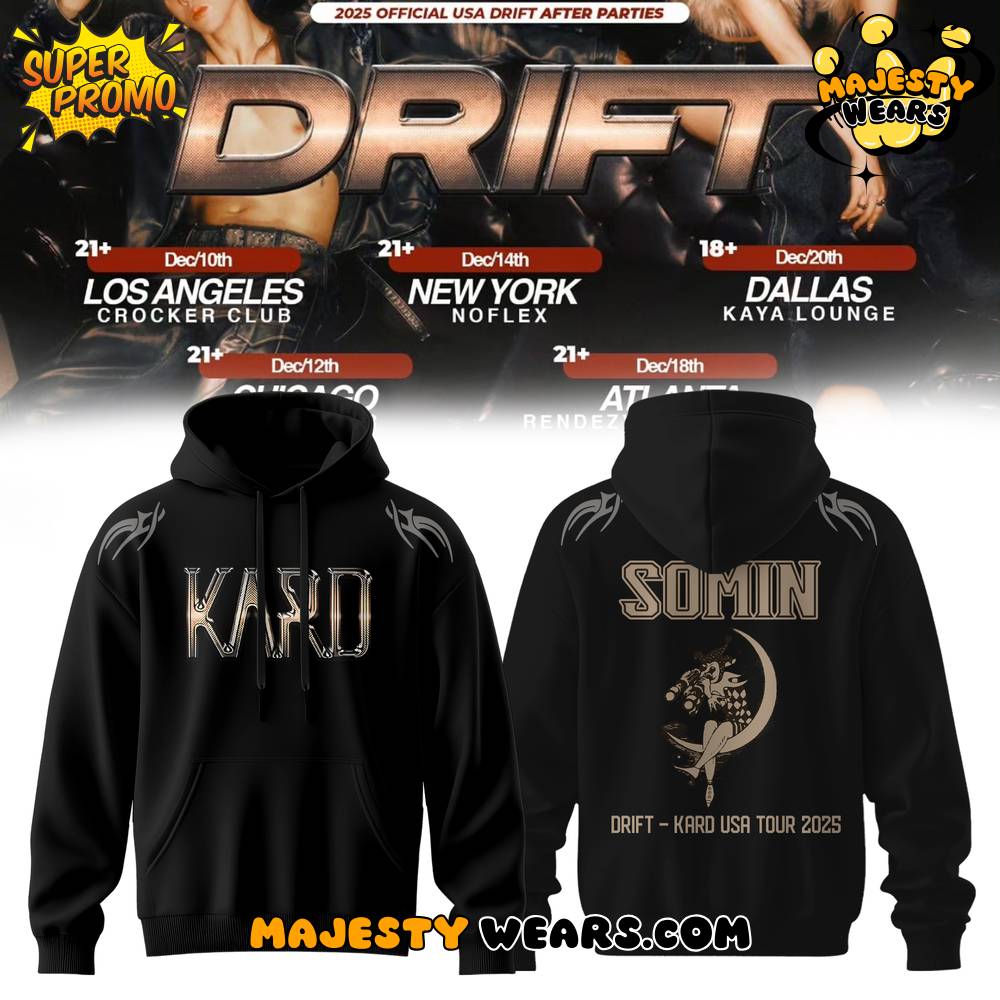 DRIFT – KARD USA Tour 2025 Hoodie DRIFT – KARD USA Tour 2025 Hoodie