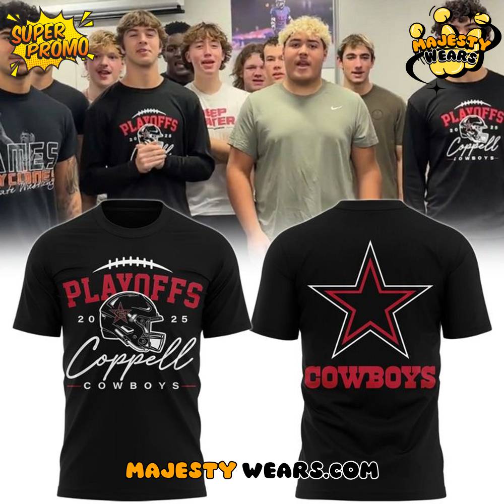 Dallas Cowboys “Coppell” 2025 Playoffs Special T-Shirt Dallas Cowboys “Coppell” 2025 Playoffs Special T-Shirt