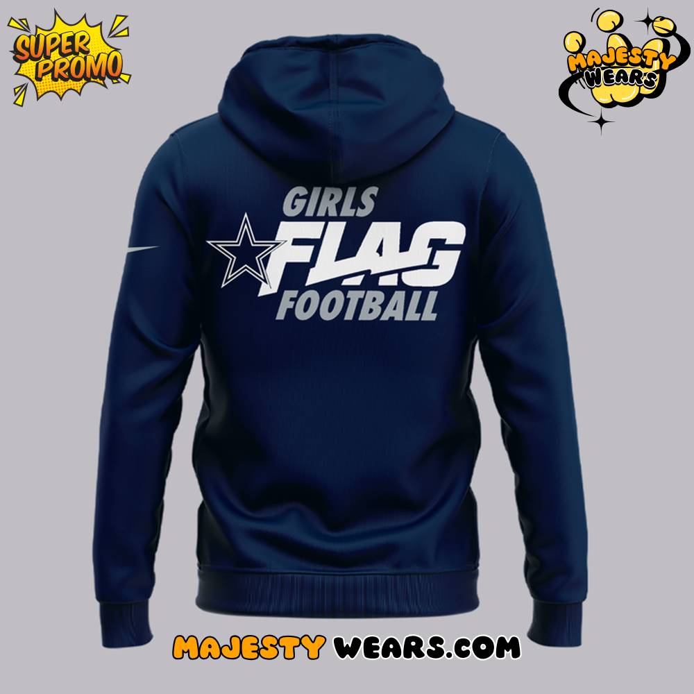 Dallas Cowboys Support Girls Flag Hoodie Dallas Cowboys Support Girls Flag Hoodie