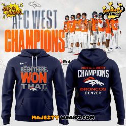 Denver Broncos 2025 AFC West Division Champions “Been There Won That” Hoodie