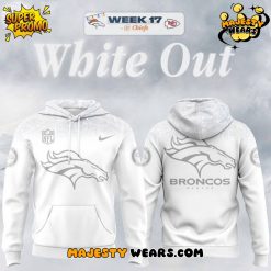 Denver Broncos White Out 2025 Hoodie