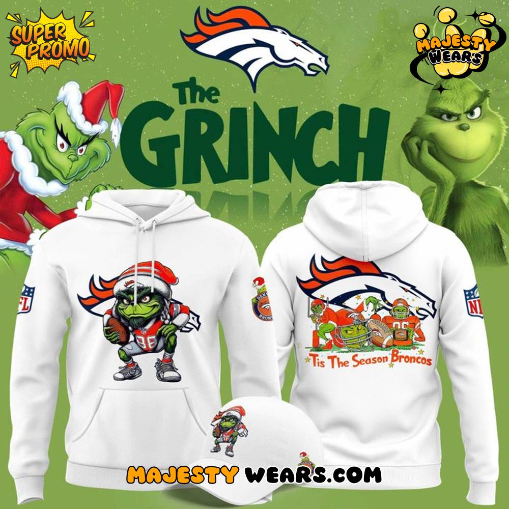 Denver Broncos x The Grinch Christmas Special Hoodie Denver Broncos x The Grinch Christmas Special Hoodie